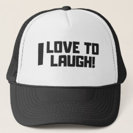 I LOVE TO LAUGH / pet voor truckers
