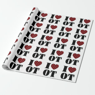 I Love to Occupational Therapy Cadeaupapier