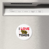 I Love Toads Magneet (Insitu (Vaatwasser))