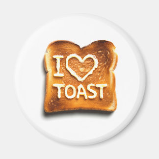 I Love Toast Magneet