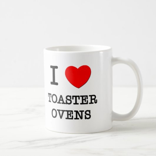I Love Toaster Ovens Koffiemok (Rechts)