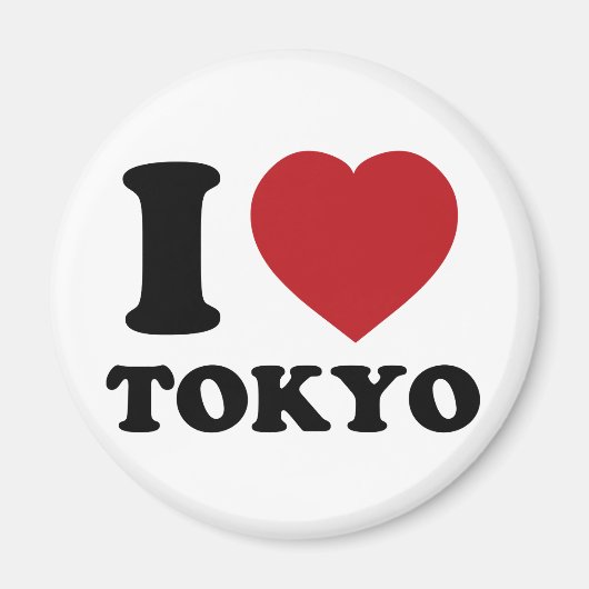 I Love Tokyo Magneet (Voorkant)