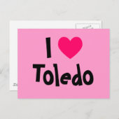 I Love Toledo Briefkaart (Voorkant / Achterkant)