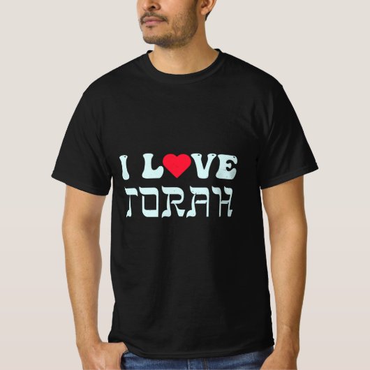 I love Torah T-shirt (Voorkant)