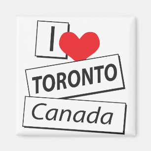 I Love Toronto Canada Magneet