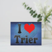I Love Trier, Duitsland Briefkaart (Staand voorkant)