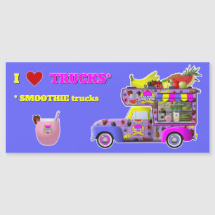 I Love Trucks (SMOOTHIE Trucks) magneet