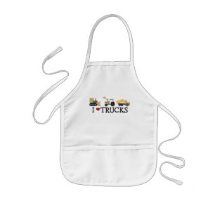 I Love Trucks T-shirts and Gifts Kinder Schort
