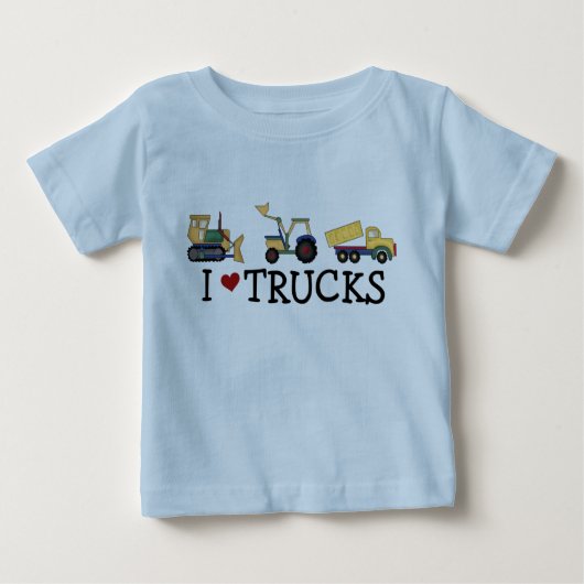 I Love Trucks T-shirts et cadeaux (Devant)