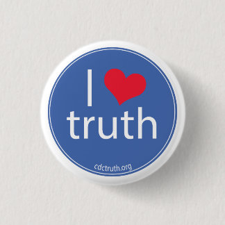 I Love Truth Ronde Button 3,2 Cm