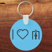 I Love TSA Sleutelhanger (Voorkant)