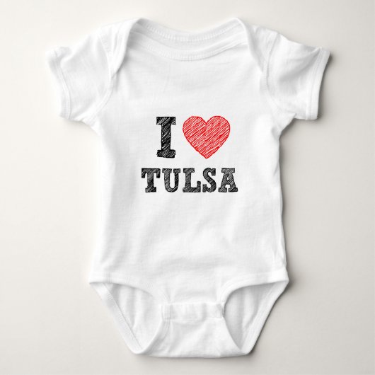 I Love Tulsa Romper (Voorkant)