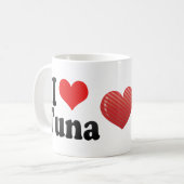 I Love Tuna Koffiemok (Voorkant links)