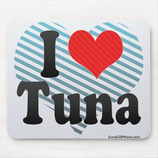 I Love Tuna Muismat (Voorkant)