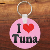 I Love Tuna Sleutelhanger (Voorkant)