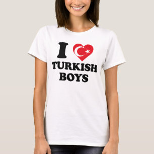 I love Turkish Boys T-shirt