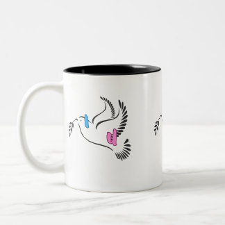 I Love U Cadeau Voor Jou Tweekleurige Koffiemok