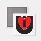I Love U - Magnet (Recto/Verso)