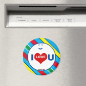 I LOVE U Multi kleur Koelkast Magnet Magneet (Insitu (Vaatwasser))