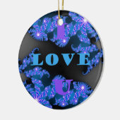 I Love U.png Keramisch Ornament (Links)