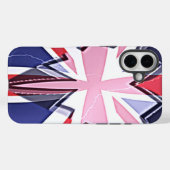 "I Love UK" Kunstdruk Case-Mate iPhone Case (Achterkant (horizontaal))