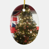 I Love UK Time Keramisch Ornament (Voorkant)