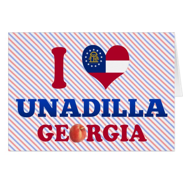I Love Unadilla, Georgia (Voorkant Horizontaal)