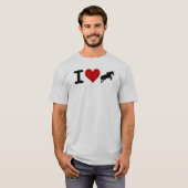 I Love Unicorns T-shirt (Voorkant volledig)