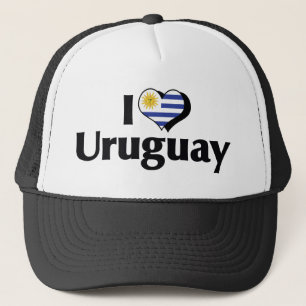 I Love Uruguay Flag Trucker Pet