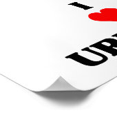 I Love Uruguay Poster (Hoek)