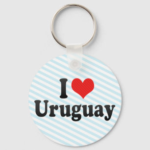 I Love Uruguay Sleutelhanger