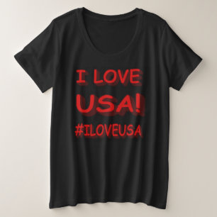 "I LOVE USA" Sympa Expression Design. Commandez dè
