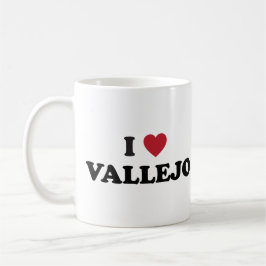 I Love Vallejo California Koffiemok