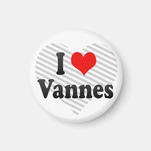I Love Vannes, France Magneet