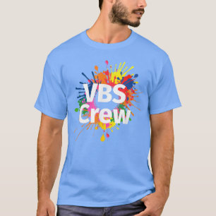 I Love VBS 2022 Crew Vacation Bible School Paint S T-shirt