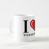 I Love Vermont Koffiemok (Voorkant links)