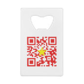 I Love Vietnam (Tôi Yêu Viêt Nam) Drapeau QR Code (Dos)
