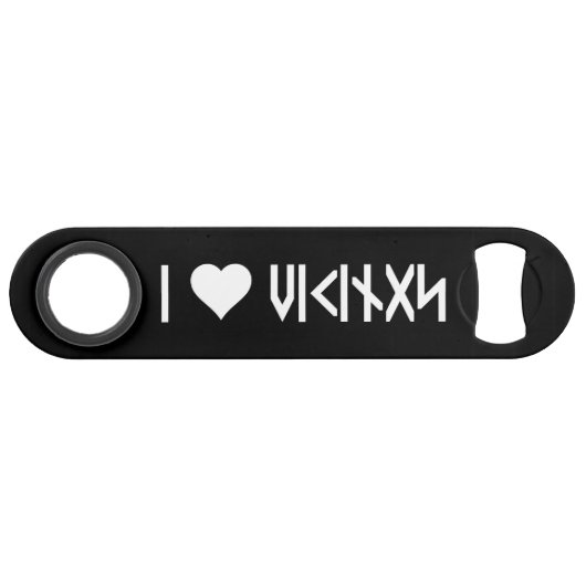 I Love Vikings Bar Key Speed Flessenopener (Voorkant (Horizontaal))