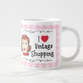 I Love Vintage Shopping Mug (Droite)