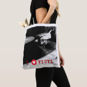 I Love Vinyl sac fourre-tout (De près)