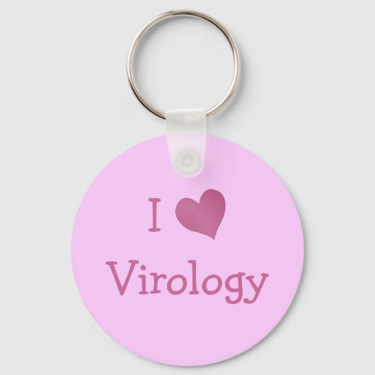 I Love Virology Sleutelhanger (Voorkant)
