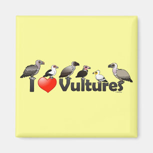 I Love Vultures (Africa) Magneet