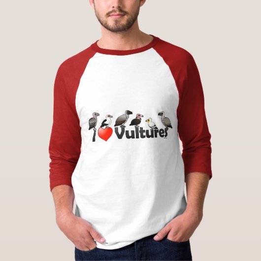 I Love Vultures (Africa) T-shirt (Voorkant)