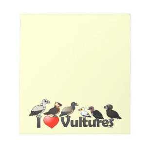 I Love Vultures (Eurasia) Notitieblok