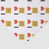 I Love Waffles Tissuepapier (Detail)