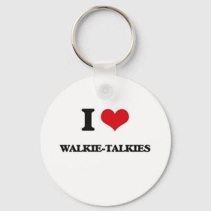 I Love Walkie-Talkies Sleutelhanger