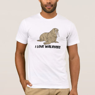 I Love Walruses T-shirt