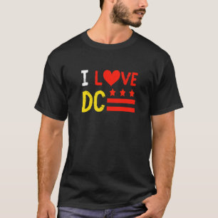 I Love Washington D C District of Columbia Native T-shirt