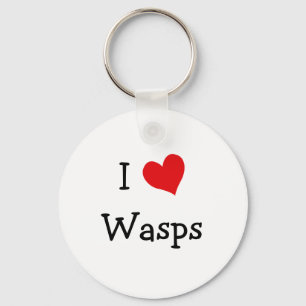 I Love Wasps Sleutelhanger