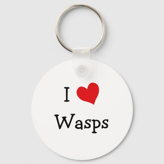 I Love Wasps Sleutelhanger (Voorkant)